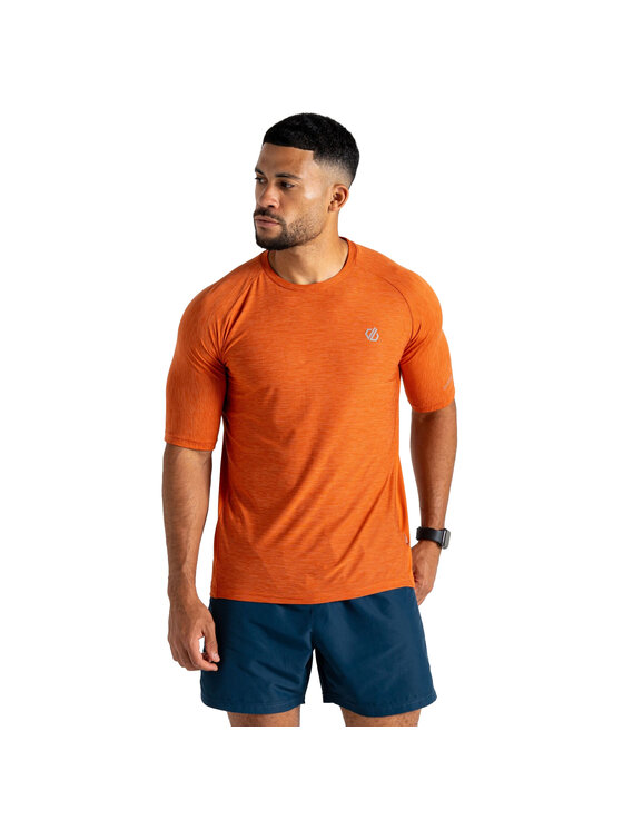 Dare2B Dare2B T-Shirt Power Up Szary Short Fit
