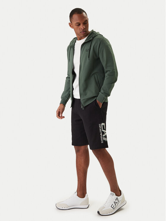 EA7 Emporio Armani EA7 Emporio Armani Športové kraťasy 7M001329 AF17787 Čierna Regular Fit