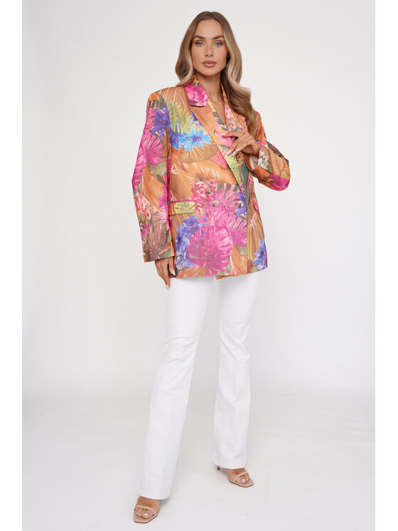 lemoniade lemoniade Marynarka L776Z Hawaii Kolorowy Oversize