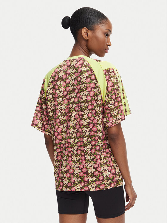 adidas adidas T-Shirt Adidas X Farm Rio House Of Tiro KR0240 Różowy Regular Fit