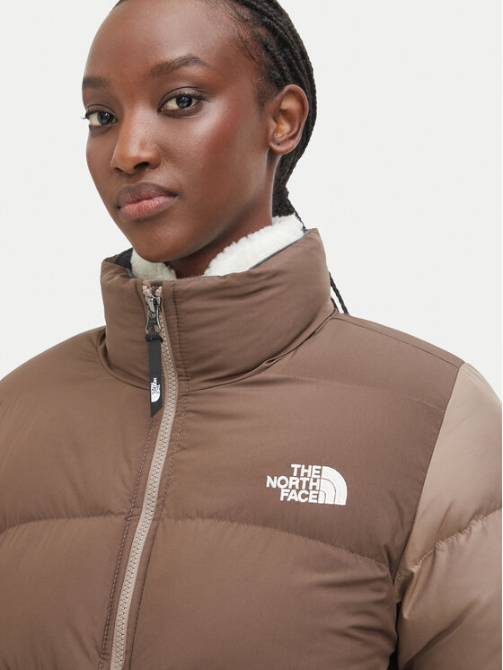The North Face The North Face Зимно яке Saikuru NF0A8GCB Светлокафяв Boxy Fit
