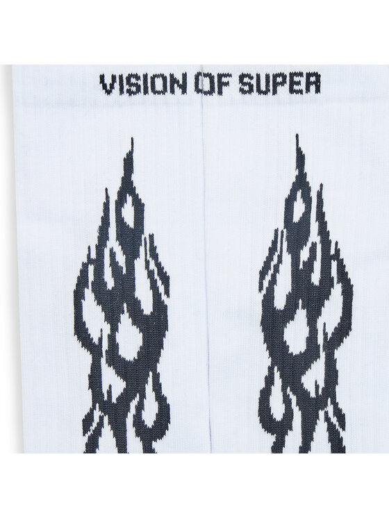 Vision Of Super Vision Of Super Skarpety wysokie unisex VSA00787CZ Biały
