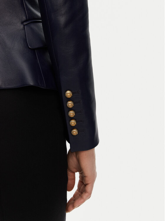 Balmain Balmain Zakó DF0SG185LC62 Sötétkék Regular Fit