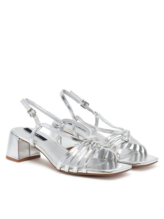 Pepe Jeans Pepe Jeans Sandály PLS90683 Stříbrná