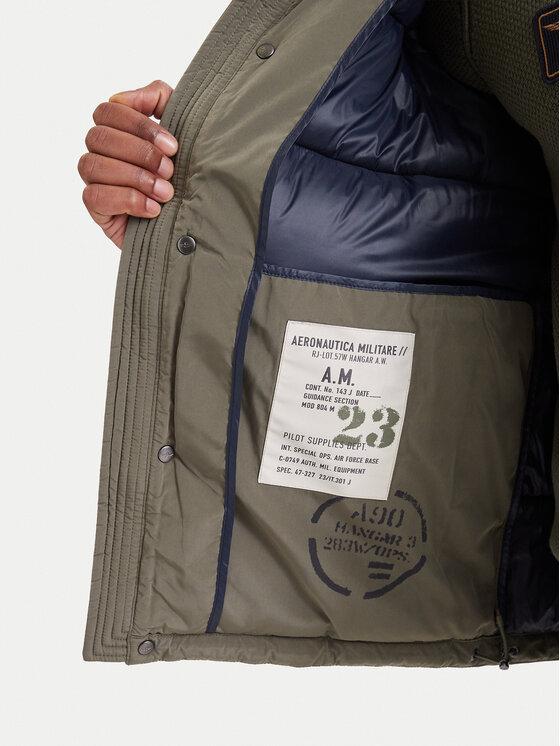 Aeronautica Militare Aeronautica Militare Μπουφάν χειμωνιάτικο 262AB3072UCT04358 Χακί Regular Fit