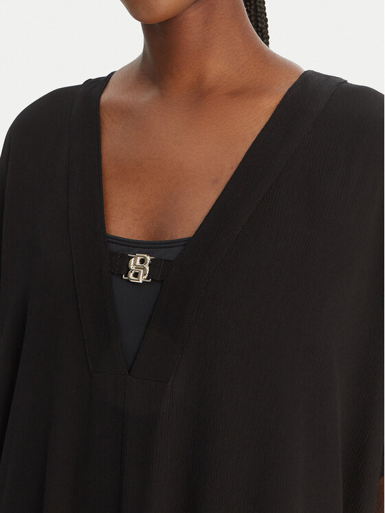 BOSS BOSS Vestito da spiaggia Double B 50557042 Nero Relaxed Fit