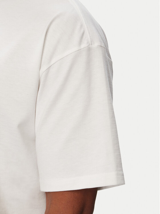 adidas adidas T-krekls Trefoil Essentials LooseI A7534 Balts Regular Fit