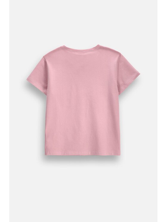 Coccodrillo Coccodrillo T-Shirt ZC6143225VGA-033 Różowy Regular Fit
