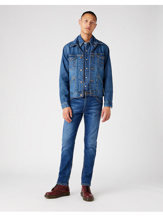 Wrangler Wrangler Camicia 27MW Blu Regular Fit