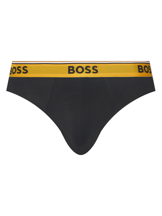 BOSS BOSS Souprava slipů Brief 3P Power 50554683 Černá