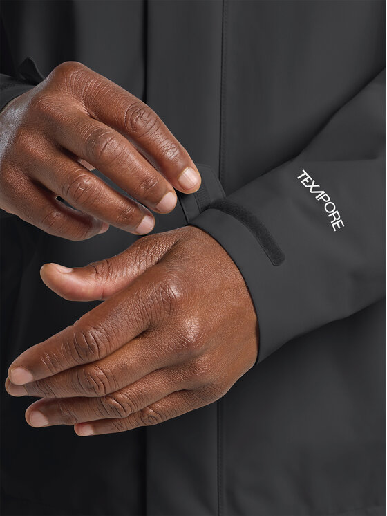 Jack Wolfskin Jack Wolfskin Μπουφάν outdoor Trailtime 2l A63903 Μαύρο Regular Fit
