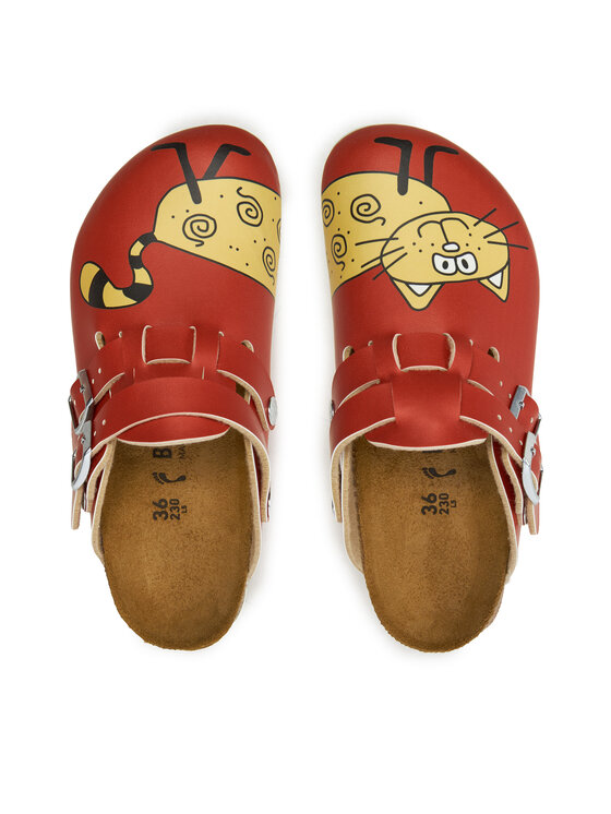 Birkenstock Birkenstock Nazouváky Kay Prof 0582516 Červená