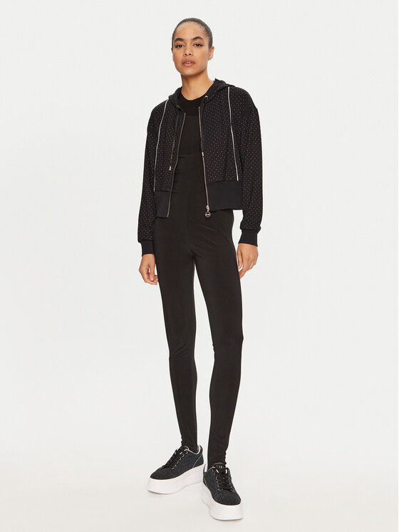 Liu Jo Sport Liu Jo Sport Μπλούζα TF4268 FS576 Μαύρο Regular Fit