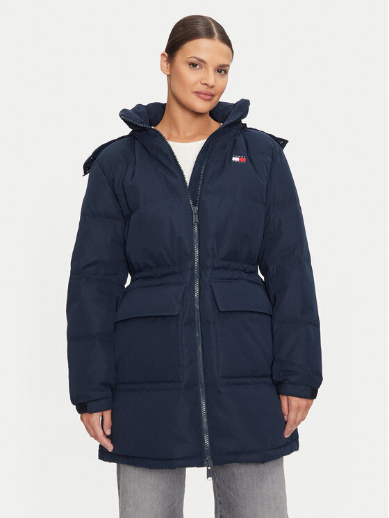 Tommy Jeans Tommy Jeans Pehelykabát Alaska DW0DW18821 Sötétkék Regular Fit