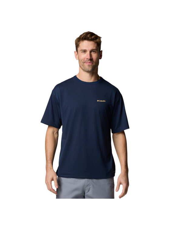Columbia Columbia T-shirt Columbia Cedar Trail Back Graphic Tee Blu scuro Regular Fit