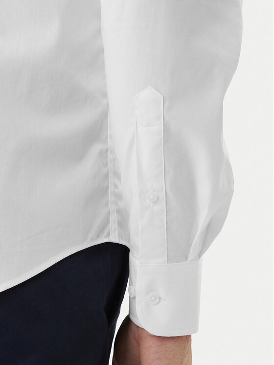 Tommy Hilfiger Tommy Hilfiger Koszula MW0MW38347 Biały Slim Fit