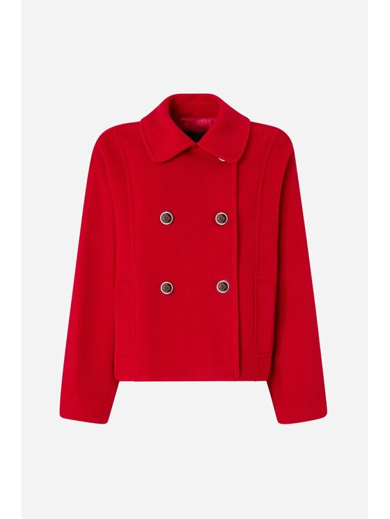 PINKO PINKO Kurtka zimowa Craspedia Czerwony Boxy Fit