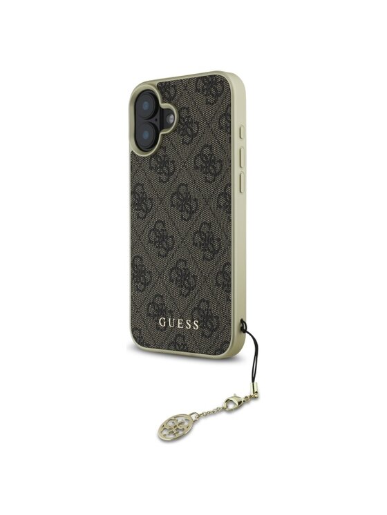 Etui na telefon Guess, Brązowe, iPhone 16