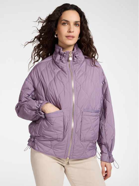 Elena Mirò Elena Mirò Kurtka puchowa F052Z000024N0F9 Fioletowy Regular Fit
