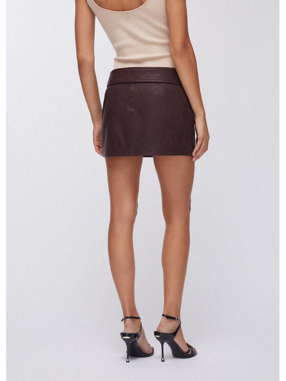 Liu Jo Liu Jo Minigonna PA6002P0412X0744 Marrone Regular Fit