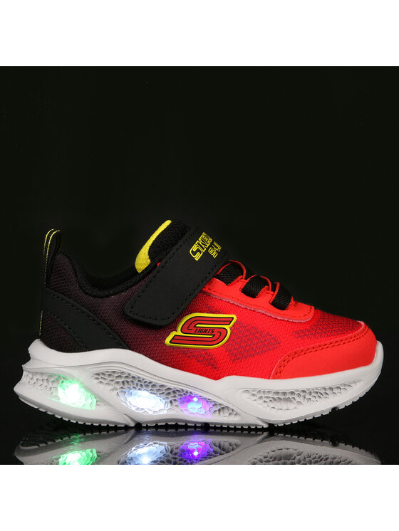 Skechers Skechers Sneakersy S-Lights Meteor-Lights - Krendox 401495N/RDBK Czerwony