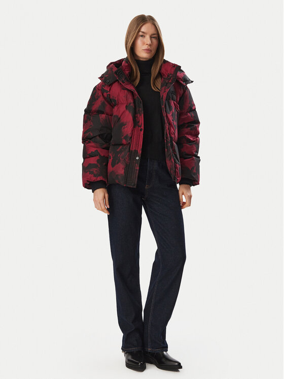 KARL LAGERFELD KARL LAGERFELD Žieminė striukė B3W15002 Raudona Regular Fit