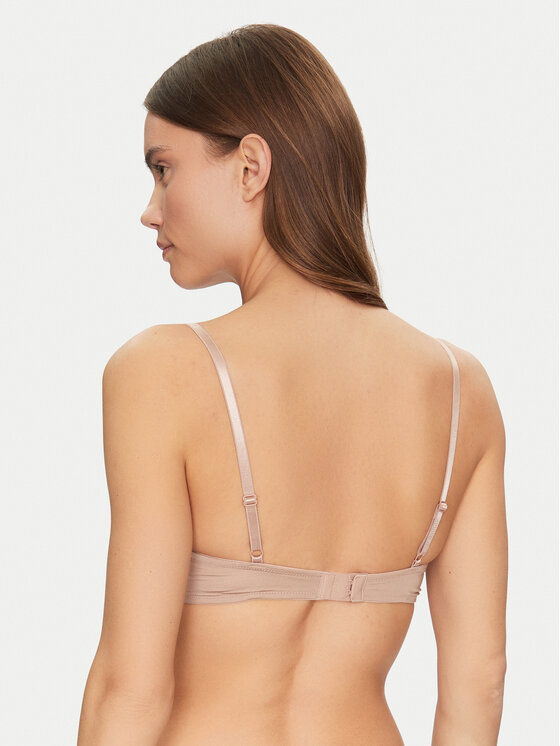 Hunkemöller Hunkemöller Biustonosz z fiszbiną Anya 206262 Beżowy