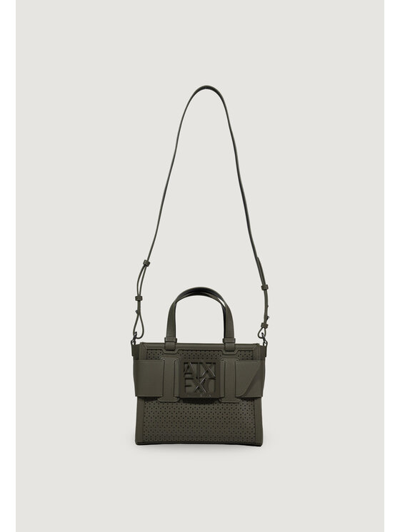 Armani Exchange Armani Exchange Torebka SHOPPING BAG Zielony