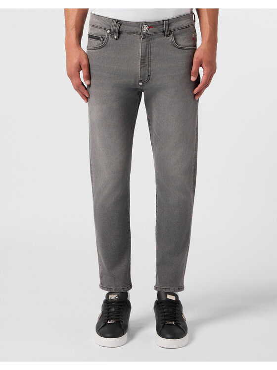 PHILIPP PLEIN PHILIPP PLEIN Jeansy 30580 Szary Slim Fit
