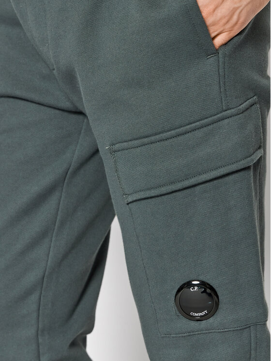 C.P. Company C.P. Company Donji dio trenerke Diagonal Raised 12CMSP017A 005086W Siva Regular Fit