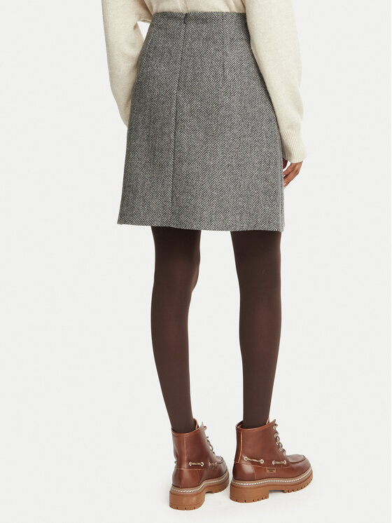 Weekend Max Mara Weekend Max Mara Gonna midi Farnese 2625106072 Grigio Regular Fit