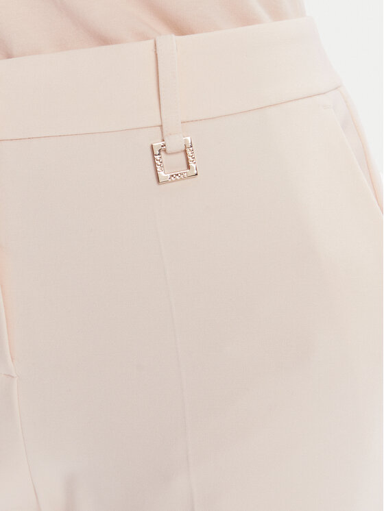 JOOP! JOOP! Hlače iz tkanine 58 253P58Polina 30047952 Écru Slim Fit