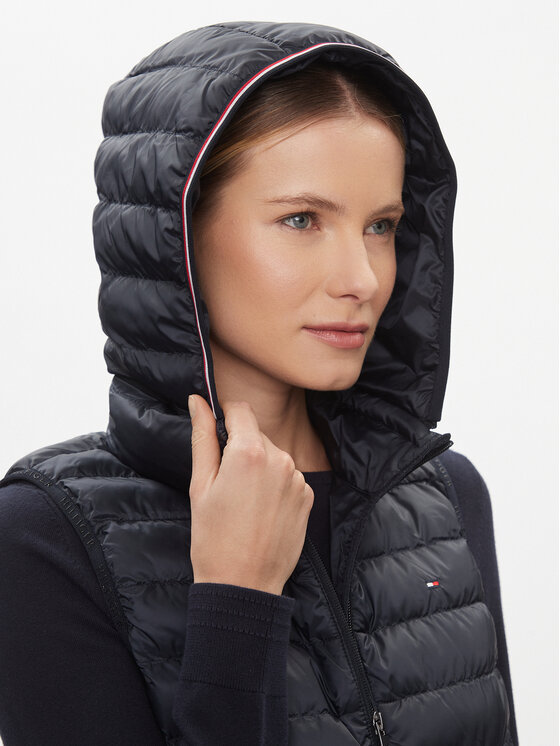 Tommy Hilfiger Tommy Hilfiger Bodywarmer Global Stripe WW0WW42051 Dunkelblau Regular Fit