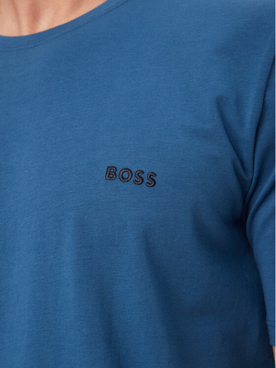 BOSS BOSS T-Shirt Mix&Match 50515312 Modrá Regular Fit