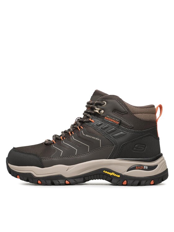 Skechers Skechers Pohodni čevlji Arch Fit Dawson Raveno 204634/BRN Rjava