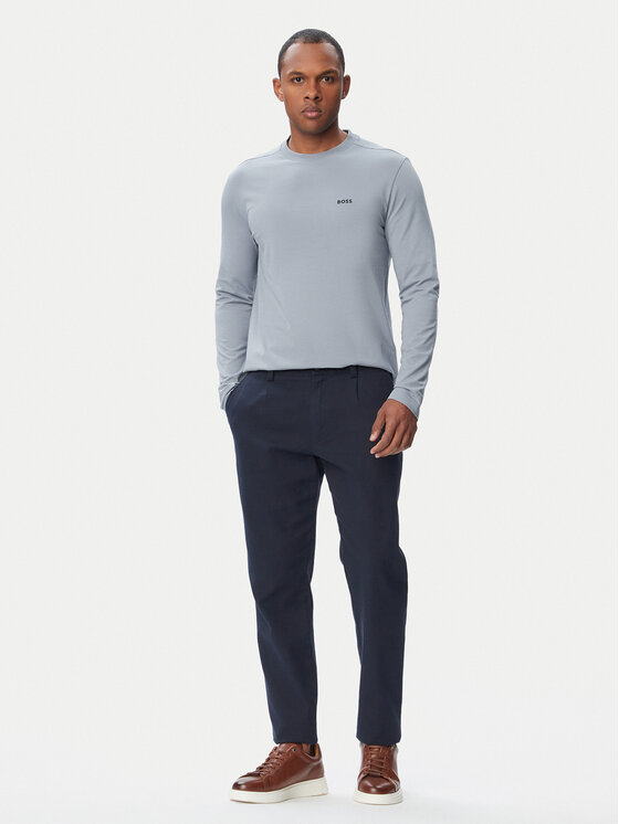 BOSS BOSS Longsleeve Tee Long 50506365 Dunkelgrau Regular Fit