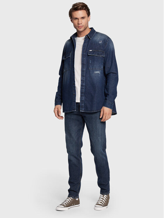 Jeans Alessio 51501 15327 Blu scuro Slim Fit