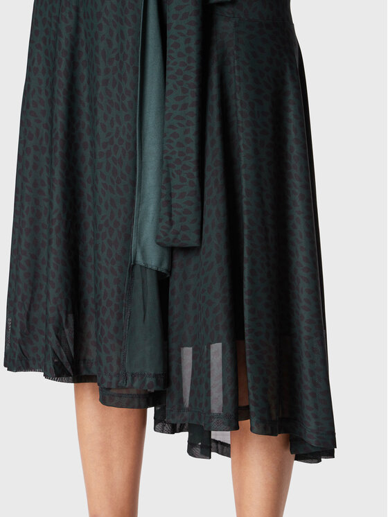 Gonna midi Phlox Maura BBW3007 Verde Regular Fit