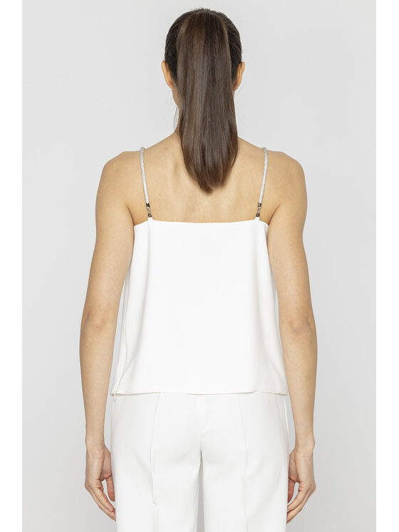 Deni Cler Milano Deni Cler Milano Top W-DC-0006-E2-F6-10-1 Biały