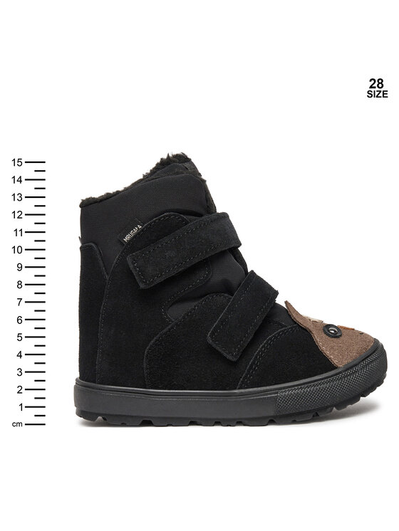Mrugała Mrugała Cizme de zăpadă MALI 7251/4-99 Negru
