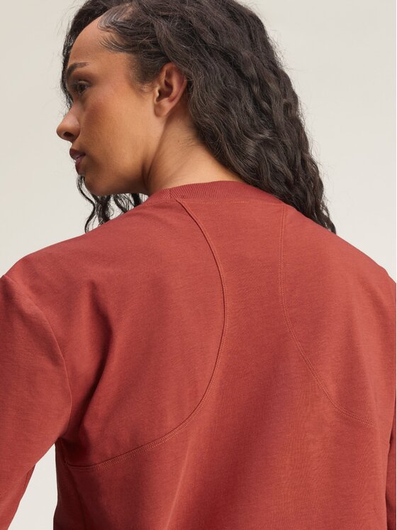 adidas by Stella McCartney adidas by Stella McCartney Bluzka by Stella McCartney Czerwony Loose Fit