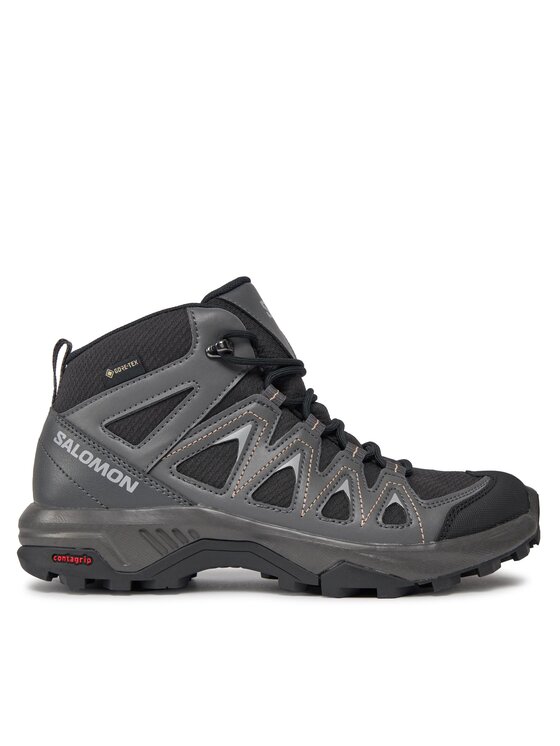 Salomon Pārgājienu apavi X Braze Mid GORE-TEX L47181200 Melns