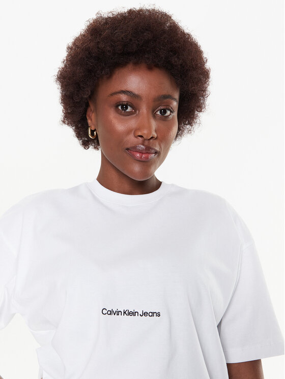 Calvin Klein Jeans Calvin Klein Jeans Футболка J20J220768 Білий Relaxed Fit