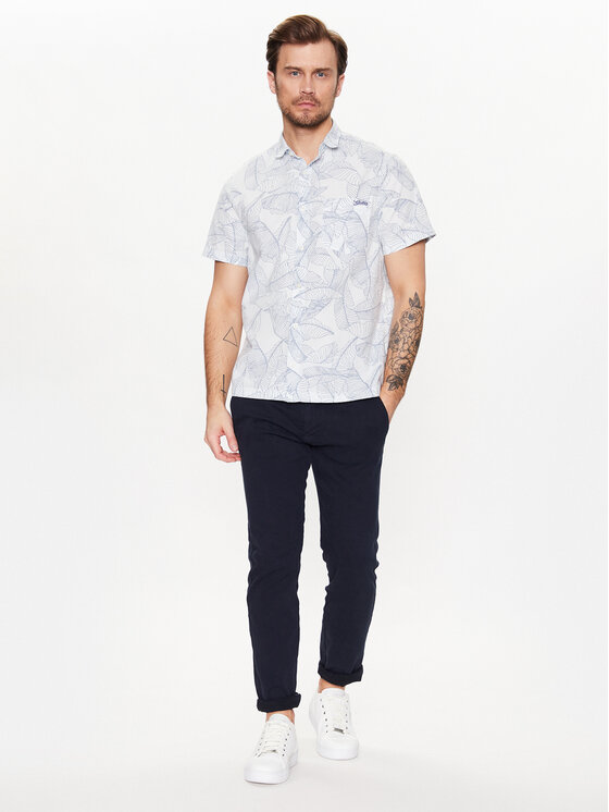 Camicia Collins M3GH71 WFDZ0 Multicolore Regular