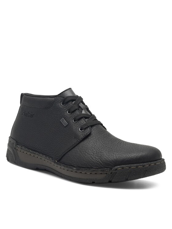 Rieker Rieker Schnürschuhe B0304-00 Schwarz