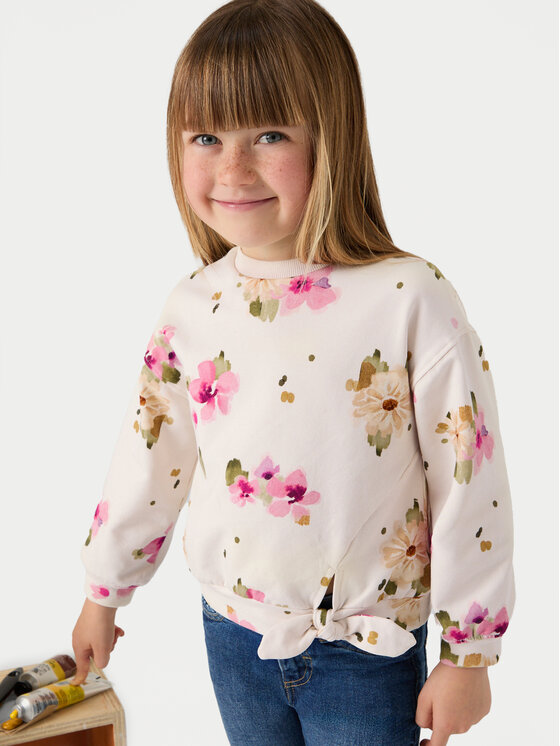 Mayoral Mayoral Felpa 4481 Écru Regular Fit