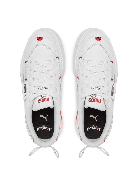 Puma Puma Laisvalaikio batai Mayze Stack Miraculous Jr 393906 02 Balta