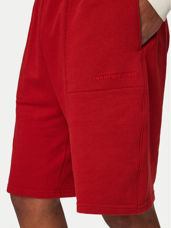 Tommy Hilfiger Tommy Hilfiger Športové kraťasy UM0UM03914 Červená Regular Fit