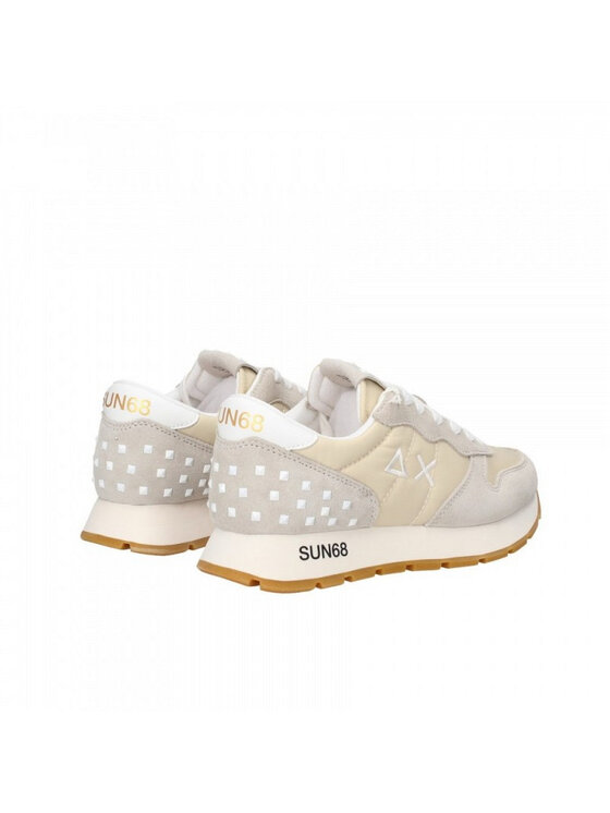 SUN68 SUN68 Sneakers SUN68 Sneaker Donna Stargirl transparent patch Z33206 31 Bianco Bianco