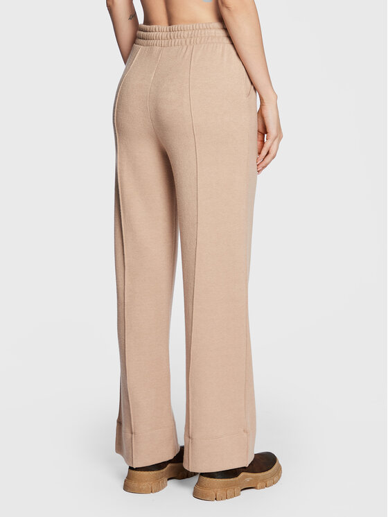 Pantaloni in maglia Agate CA3570 Beige Relaxed Fit...
